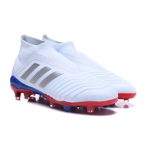 Adidas Predator 18+ FG - Telstar Wit Zilver_9.jpg